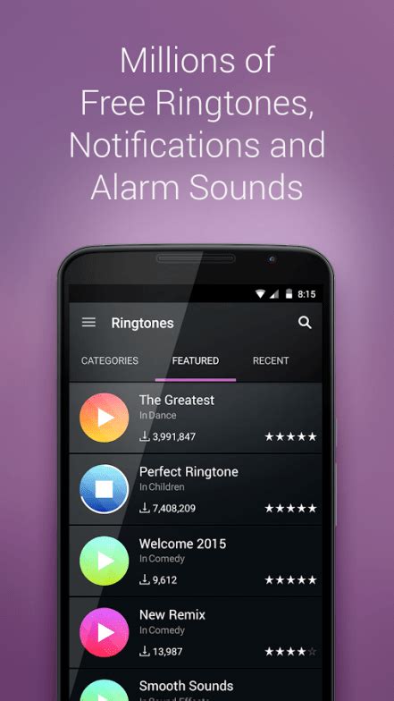 ringtones for android phone free download|zedge ringtones android free download.